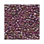 Miyuki Seed Beads 6/0 6-256D Dk Smoky Amethyst AB Transparent Purple Glass 20g