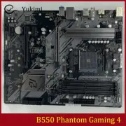 FOR ASROCK B550 Phantom Gaming 4 DDR4*4 AMD AM4 HDMI 2.1 Ｍotherboard Test OK