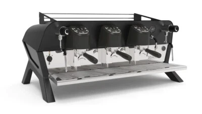 SAN REMO F18SB 3 GROUP BRAND NEW BLACK ESPRESSO COFFEE MACHINE COMMERCIAL CAFE