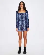 Shop The Ponty Mython Dress Snake | Ksubi ++