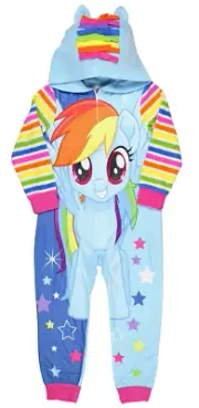 My Little Pony The Movie Rainbow Dash Magical Dream Girls Hooded Pajama Sleeper