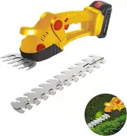 YEKUYEKU 2In1 Hedge Trimmer Cordless, Grass Shear, Hedge Trimmers, Lightweigh...