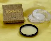 ROKINON 58.0mm UV CAMERA LENS FILTER JAPAN NICE!!
