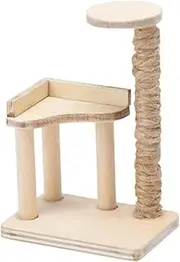 Miniature Cat Tree Model Wood Mini House Cat Tree for Miniature Home Pet Room Decor