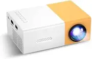 Mini Projector, HD 1080P Portable Movie Projector, HiFi Smart Home Theater Video Projector, Compact Mini Video Projector, for Smartphone, TV Stick, Tablet, Laptop (AU Plug)