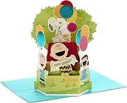 Hallmark Paper Wonder Peanuts Pop Up Birthday Card (Snoopy, Charlie Brown, Day Filled with Fun)