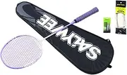 rockible Badminton Racket Set Badminton Racquet Shuttlecocks Racquet Replacement Racket for Indoor