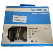 Shimano PD-R550 SPD-SL Road Bike Clipless Pedals – Black – New in Box