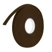 2/5 Inch Double Fold Bias Tape Polyester Bias Tape(Dark Brown 10 Yards)