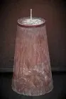 220hr Rustic Brown PATCHOULI, LAVENDER & VANILLA Strong Scented Natural CANDLE