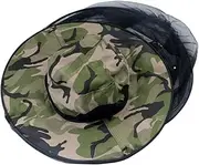 Yardwe Boonie Hat Bug Mesh Sun Protection and Neck Shield for Outdoor Camping and Beach