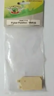 Venom VNR3D VENF-7710 Flybar Paddles (2 PACKS) & VENF7711 Flybar