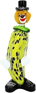 Glass Of Venice Murano Glass Clown - Banana