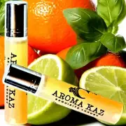 Lime Basil Mandarin Perfume Roll-On Fragrance Oil Luxury Vegan/Cruelty-Free