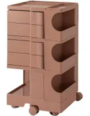 ArtissIn Bedside Table Trolley 5Tier Pink