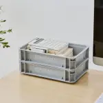 【樂嫚妮】工業風桌面收納整理盒-M 收納盒(2入組)