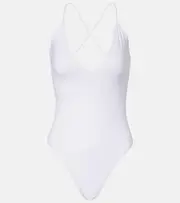 [Wardrobe.NYC] Wardrobe.NYC Open-back bodysuit UK 14 white