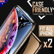 2x For Apple iPhone 8 Plus 7 6s 6 Plus 5s se Tempered Glass Screen Protector