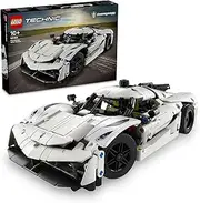 LEGO Technic Koenigsegg Jesko Absolut White Hypercar Set, Toy for 10 Plus Year Old Boys and Girls, Kids Toy Vehicle Playset or Model Kit for Car Fans 42184