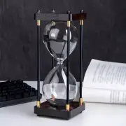 Large Sand Timer, Hourglass Timer 60 Minutes,Vintage Wooden Hour Glass Timer,Mod