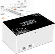Car Refrigerator Portable Insulin Cooler,Insulin Cooler Refrigerated Case, 5L Portable Cold Storage Box for Keeping Diabetes, Medication2-8 Degrees Travel