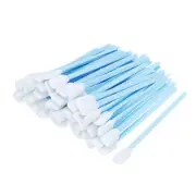 Cleaning Sticks Foam Square Rectangle Sponge Stick 4.92'' Multipurpose 50Pcs