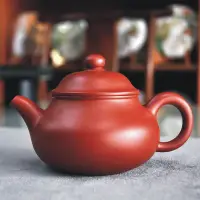 在飛比找Yahoo!奇摩拍賣優惠-宜興茶壺 工藝師 /高婷 老師 【潘壺】大紅袍朱泥《百壺堂》