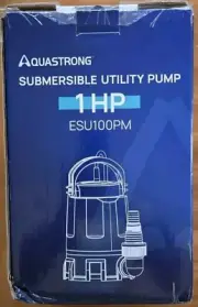 Aquastrong 1HP Submersible Utility Sump Pump ESU100PM