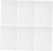 Luxshiny 400pcs Resealable Clear Plastic Bags for Jewelry Storage Multi Purpose Pe Sealing Pouches for Items for Jewelry Stores Present Shops and Personal Collections