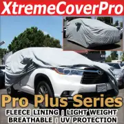 BREATHABLE CAR COVER W/Fleece Dark Gray FOR 2018 2017 2016 2015 NISSAN ARMADA
