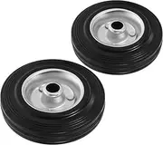 COOPHYA 2pcs Shopping Cart Casters Inflatable Hand Truck Replacement Wheel Dolly Wheels Replacement Trailer Jack Swivel Caster Wheel Replacement Trailer Jack Wheel Caster Gate Wheel