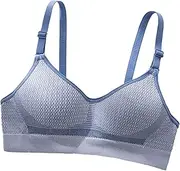 [Generic] Women Bra Set and Underwear Plus Seamless with Cups Without Rings Girls' Bras Gathered and Comfortable Imitation Bras Support Sports Bras for Women