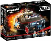 Playmobil the A-Team Van and all the a-team Hero Figures 70750