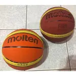 二手籃球， MOLTEN GR6D深溝耐磨 6號籃球