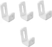 Gatuida 5pcs Boys and Girls Bunk Bed Ladder Hook Inside Iron Ladder Hook Bracket for Children