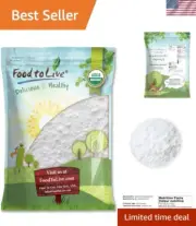 Organic Arrowroot Flour, 8 Pounds – Non-GMO Powder, Fine Starch, Grain-Free, ...