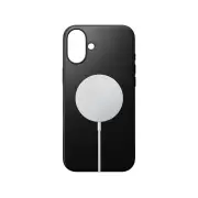 NOMAD Leather Phone Case for iPhone 16 Plus - Black - NMD