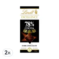 在飛比找Coupang 酷澎優惠-Lindt 瑞士蓮 極醇系列 78% 黑巧克力