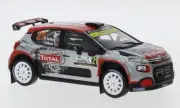 IXO 1:43 Scale Citroen C3 R5 #21 WRC Rallye Monza 2020 M.Ostberg/T.Eriksen