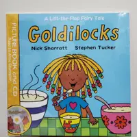 在飛比找蝦皮購物優惠-Goldilocks平裝翻翻書+1CD Nick Sharr