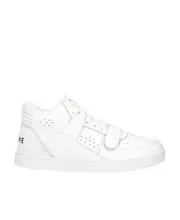 Logo lace up casual sports shoes 44 optical white