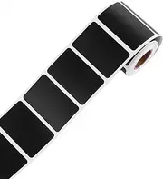 120Pcs Chalkboard Labels Stickers Removable Waterproof Blackboard Sticker Label for Jars Glass Bottle Kids (Rectangle)