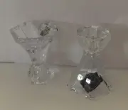 New Mikasa Crystal Candleholder Metro Flair made in Slovenia