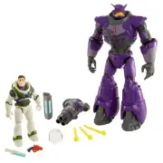 Disney and Pixar Lightyear Crystal Grade Buzz Lightyear Vs. Zurg Clash Pack New!