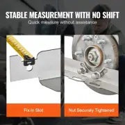 Wheel Alignment Tool 2 Toe Plates Stainless Steel Accurate Measurement with