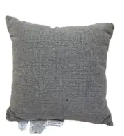 Pottery Barn Stonewashed Cotton Pillow 18x18in - Gray