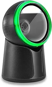 Wired Scanning Platform One-Dimensional B ode/QR Code Scanner for Supermarket Restaurant Retail S Warehouse Black Black