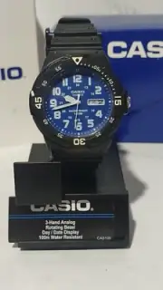 CASIO Men's Wrist Watch MRW-200H-9B, Diver-Style, Analog Display, Resin Band