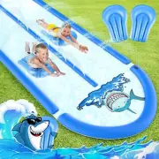 Mafbeanl Slip and Slide Lawn Water Slide with 2 Bodyboards, 20FT Slip n Slide...