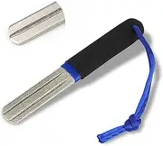 Precision V-Groove Dart Sharpener,Diamond Grinding File,Slim Double Sided Diamond Grinding File,Compact Fishing Hook Hone Sharpening Tool,Compact Darts Accessories Tool for Fishing Grinding Sharpening